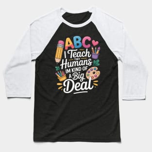 Teacher Appreciation Back To School Cute Baseball T-Shirt